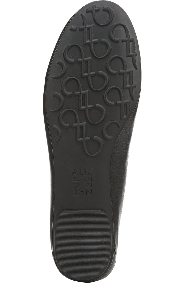 Naturalizer Ava Ballet Flat, Alternate, color, Black Leather