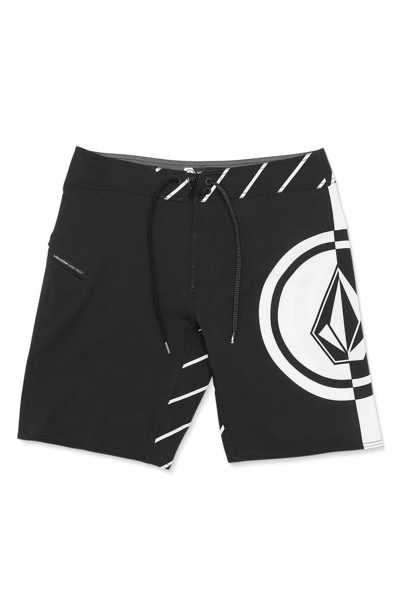 Volcom Mega Circle Mod 20 7-Inch Swim Trunks, Alternate, color, 
