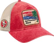 New Era Men's New Era Scarlet/Cream San Francisco 49ers Vintage Landscape 9TWENTY A-Frame Adjustable Hat