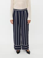 Masai Copenhagen MaPattys Striped Wide Leg Trousers
