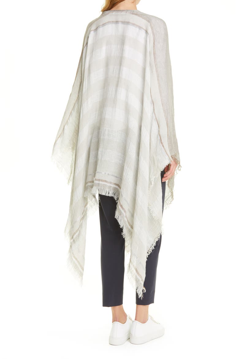 Stripe Shawl, Alternate, color, BEIGE