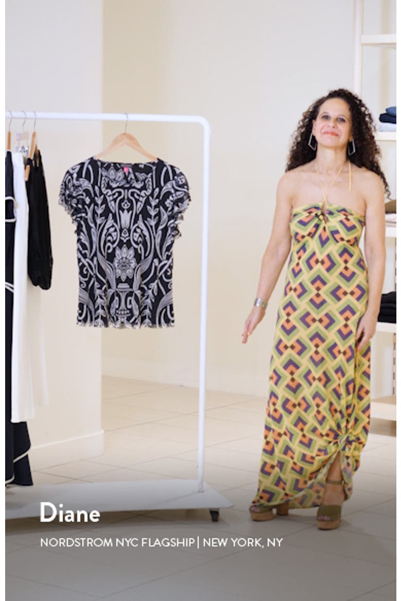 Flutter Sleeve Mesh Top video