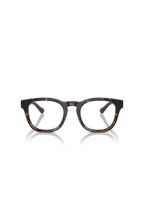 Ferrari 51mm Round Optical Glasses In Brown