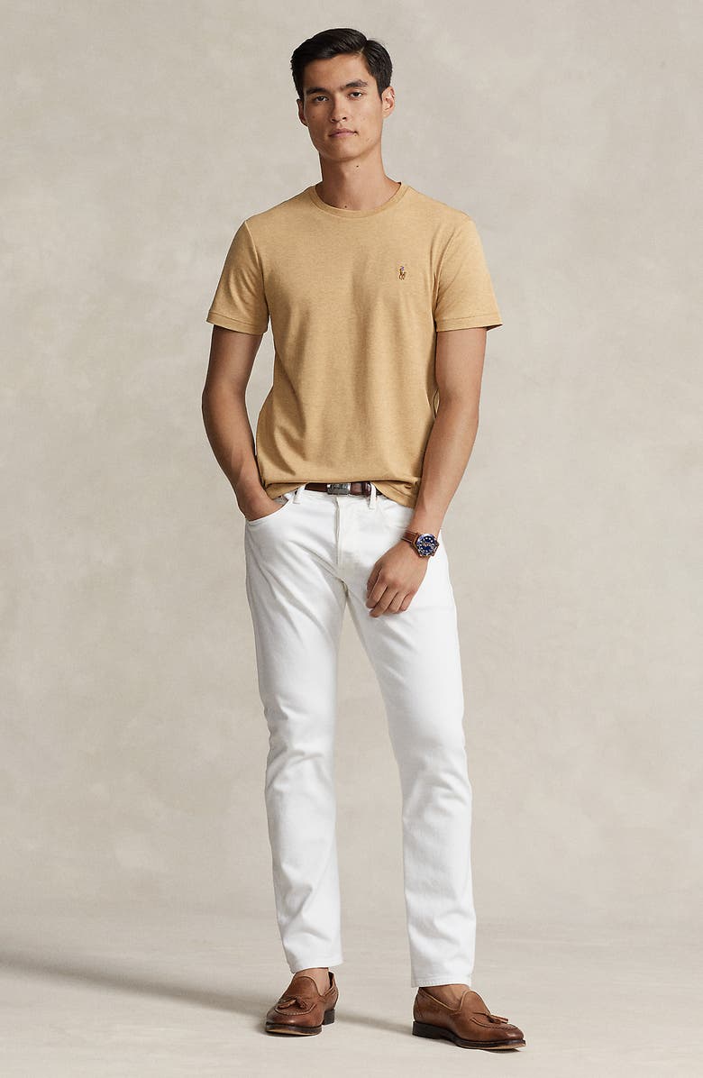 Polo Ralph Lauren Embroidered Logo Crewneck T-Shirt, Alternate, color,