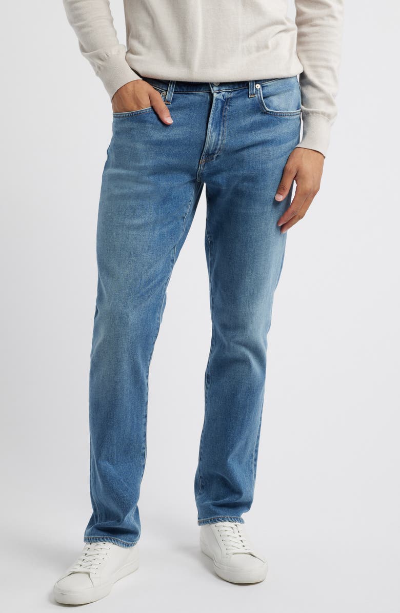 Citizens of Humanity Gage Slim Straight Stretch Cotton & Cashmere Jeans, Main, color, Anders