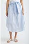 selected Striped Light Blue