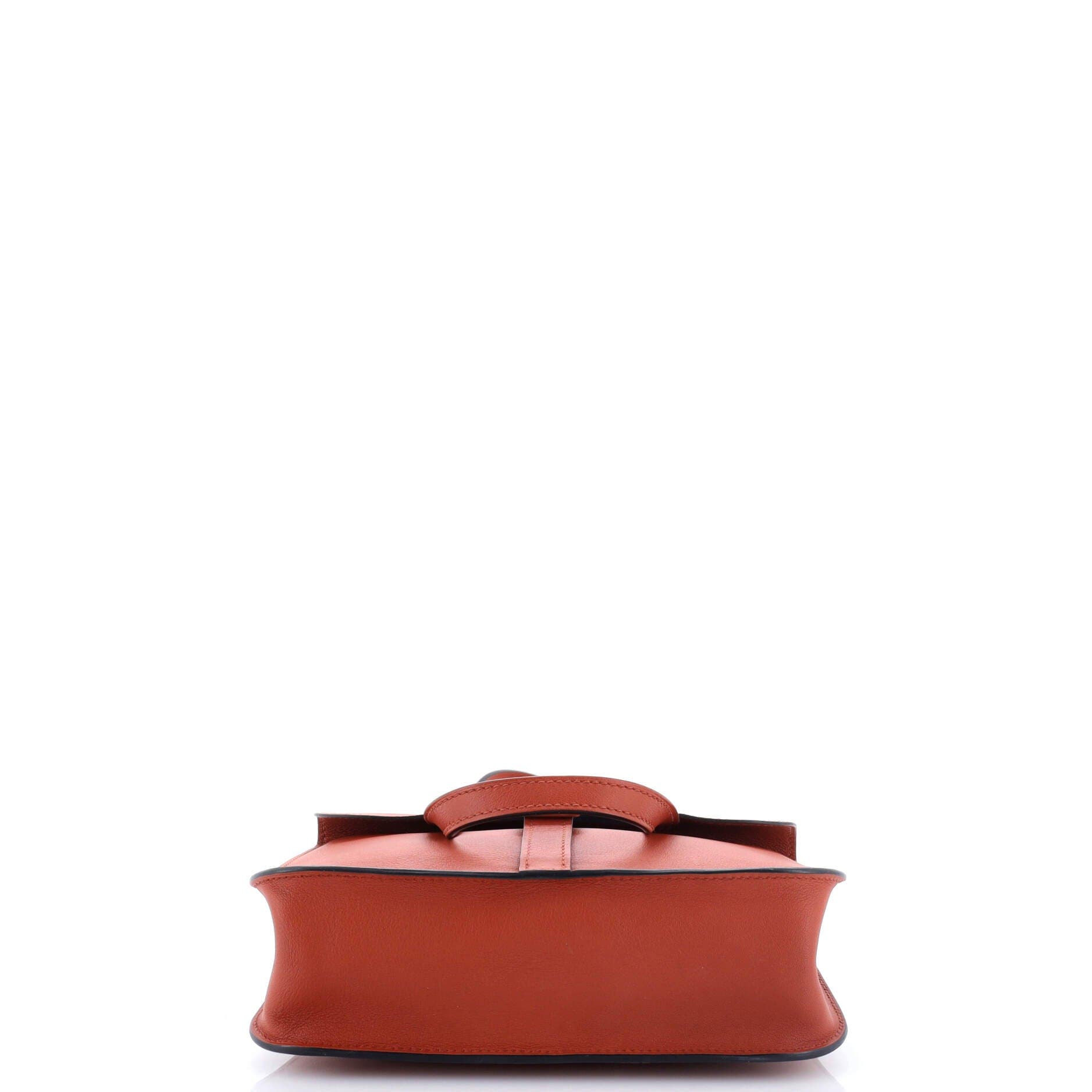 Pre-Owned Hermes Halzan Bag Swift 22, Alternate, color, Cuivre