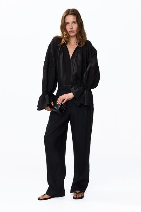 Tailored Linen Trousers
