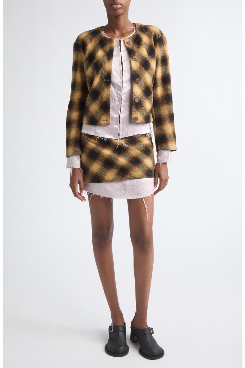 Double Miniskirt, Alternate, color, HOLLYHOCK