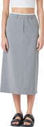 Grey Lab Boxer Waist Skirt