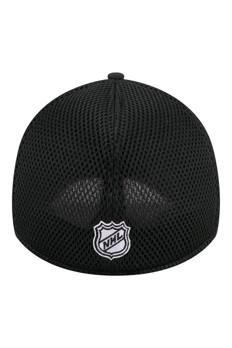 Men's New Era  Black Pittsburgh Penguins Logo 39THIRTY Flex Hat, Alternate, color, Black