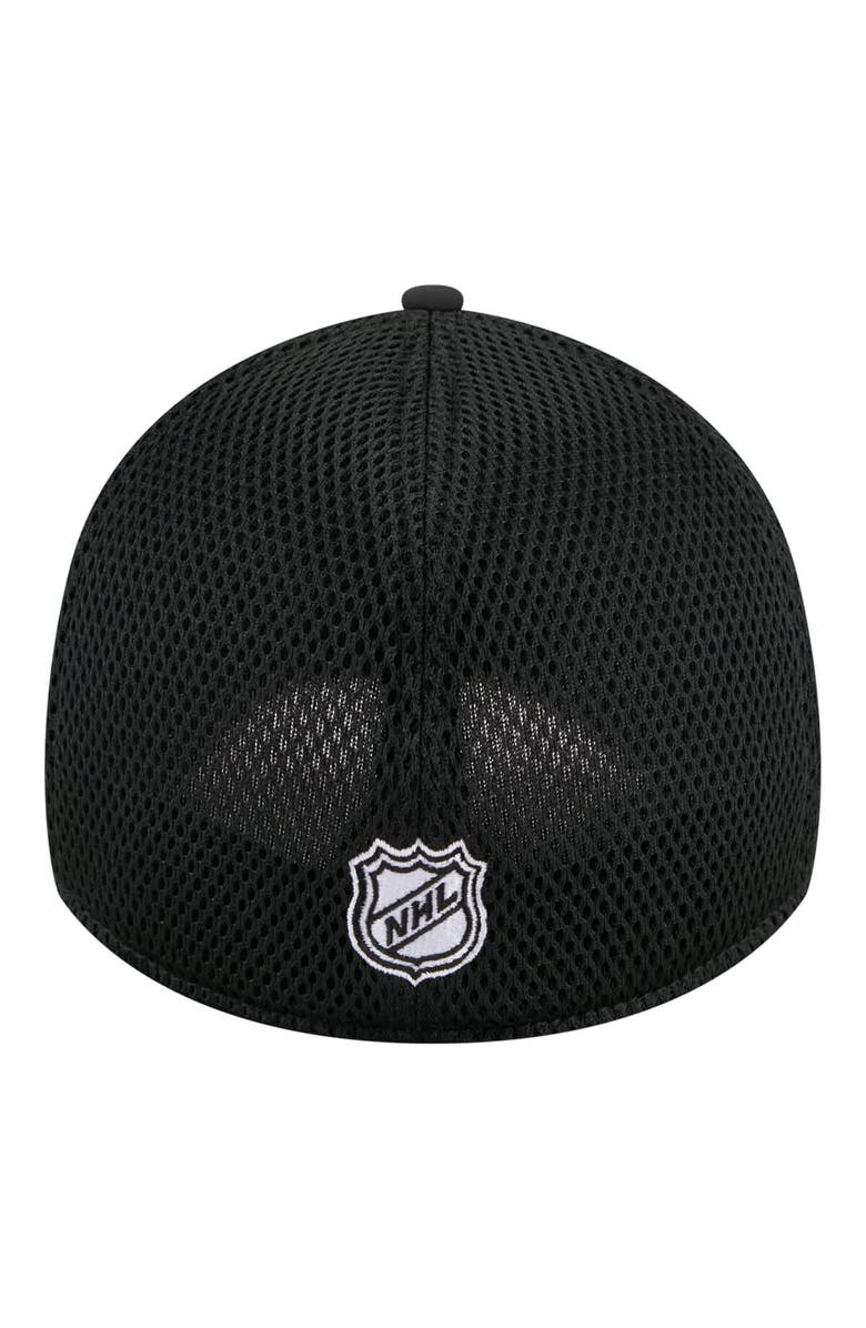 New Era Men's New Era Black Pittsburgh Penguins Logo 39THIRTY Flex Hat, Alternate, color, Black