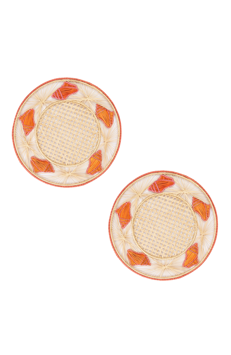 Coro Cora Conch 3D Placemat - Set of 2, Main, color, 