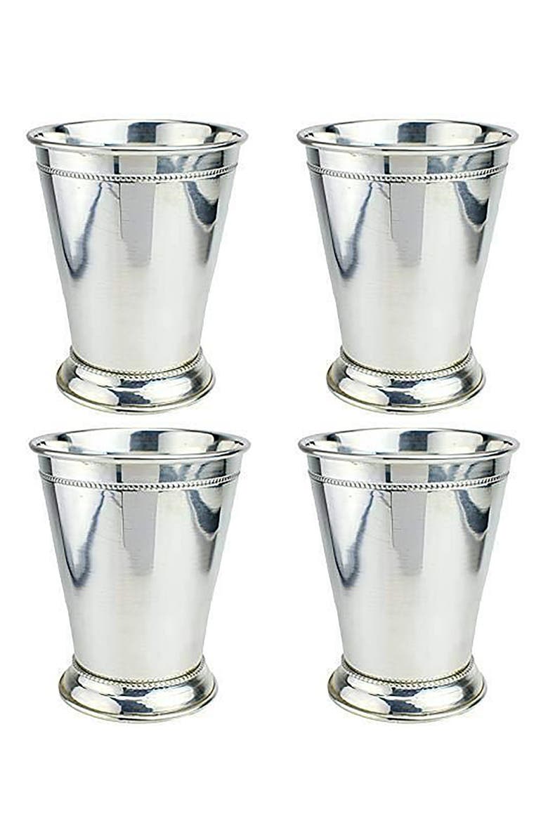 Prince of Scots Silver Julep Cup - Set of 4, Alternate, color, Silver