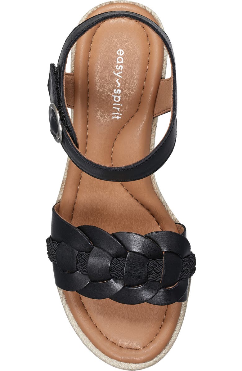 Easy Spirit Aisha Espadrille Wedge Sandal, Alternate, color,