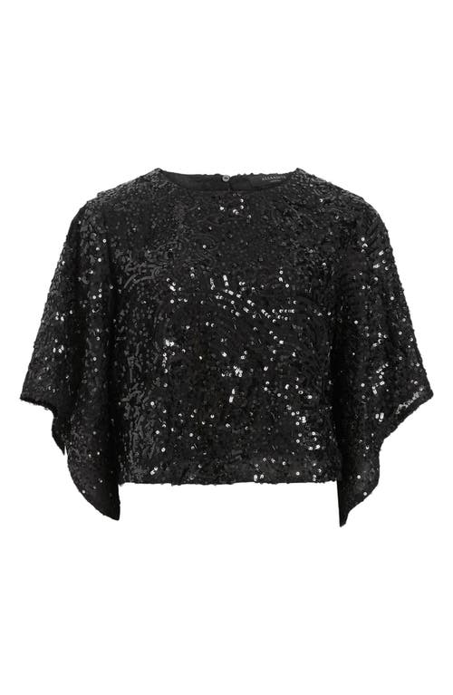 Allsaints Ivy Embellished Crop Top