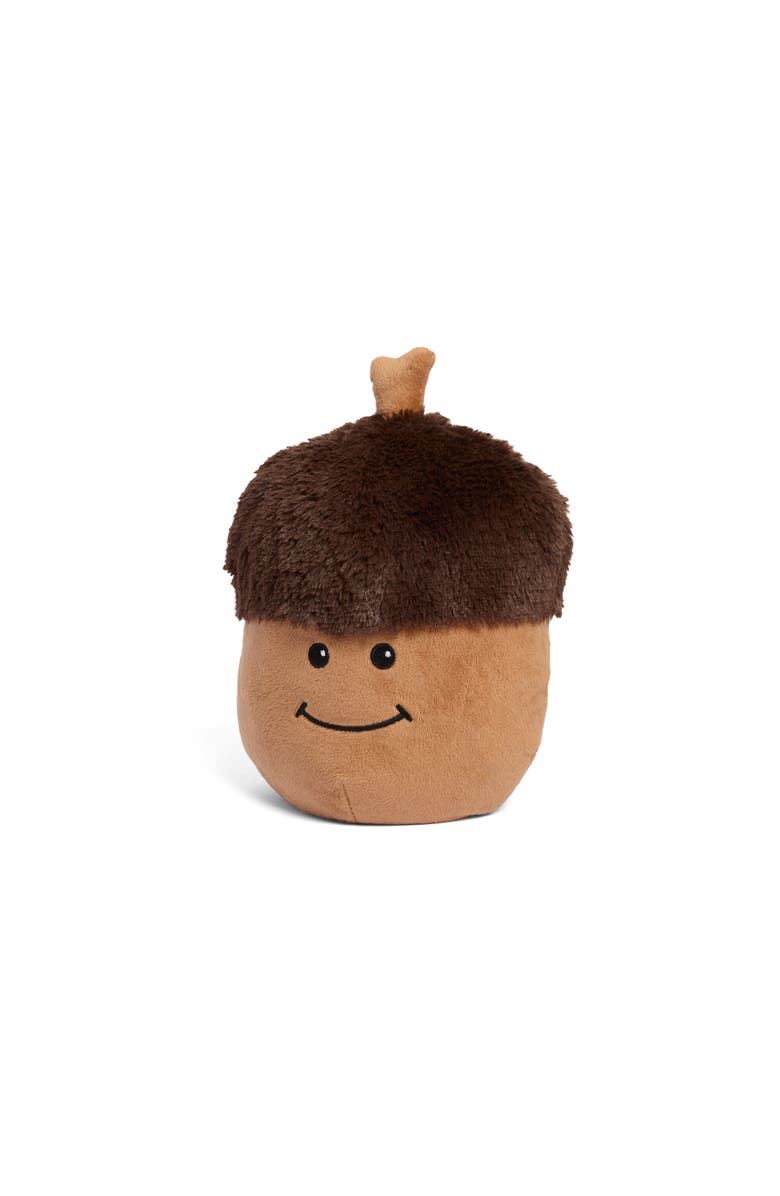 Warmies Acorn Plush Toy, Main, color, Dark Brown