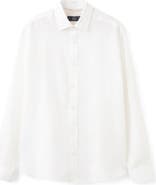 MANGO x Casper Ruud Regular Fit Linen Button-Up Shirt