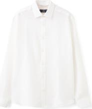 MANGO x Casper Ruud Regular Fit Linen Button-Up Shirt
