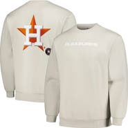 PLEASURES Men's PLEASURES Gray Houston Astros Ballpark Pullover Sweatshirt