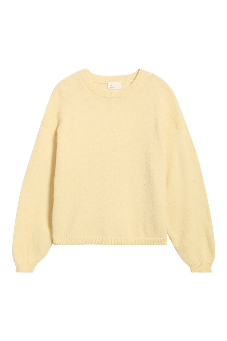 Haidyn Crewneck Sweater, Alternate, color, YELLOW
