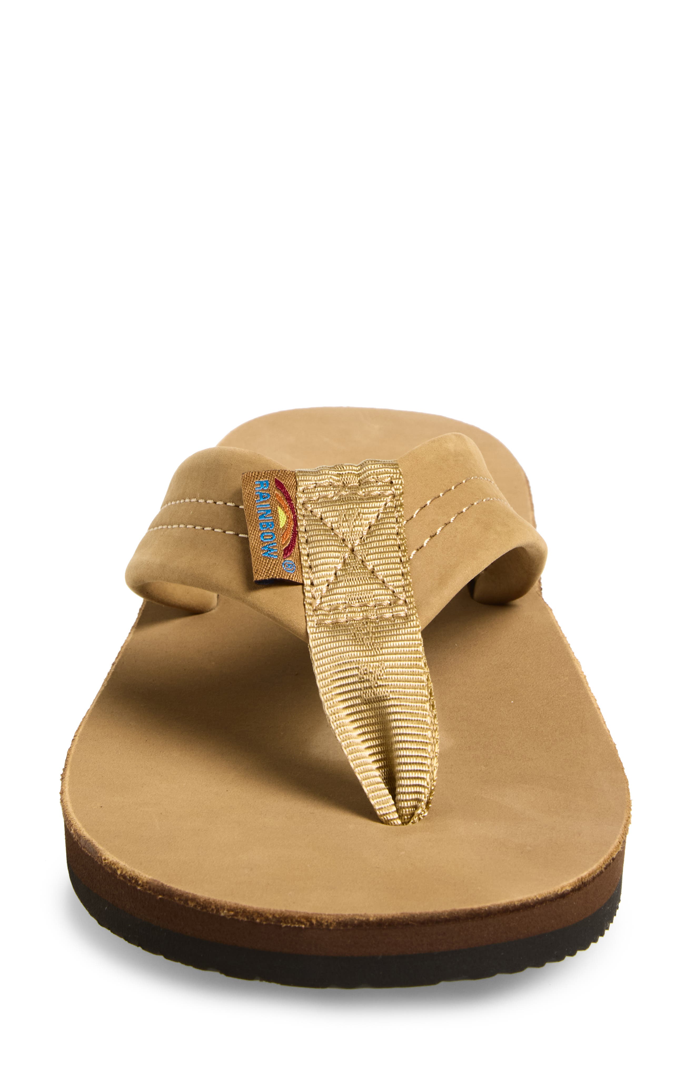Wide Strap Flip Flop, Alternate, color, SIERRA/SIERRA