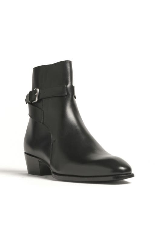 Anthony Veer Wexford Jodhpur Boot, Main, color, Obsidian Black Leather