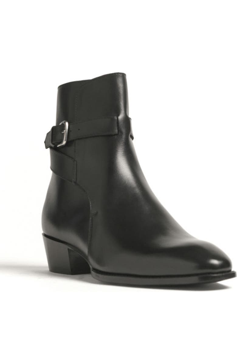 Anthony Veer Wexford Jodhpur Boot, Main, color, Obsidian Black Leather