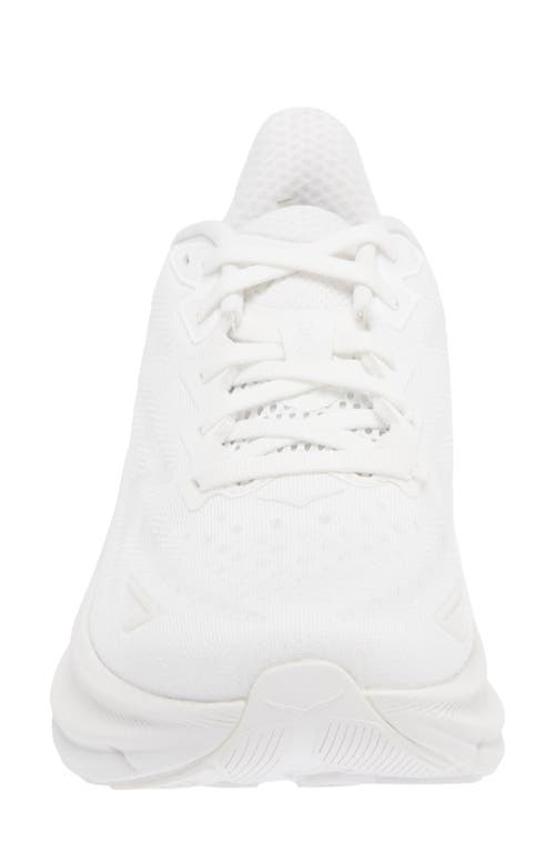 Hoka Clifton 9 Running Shoe In White
