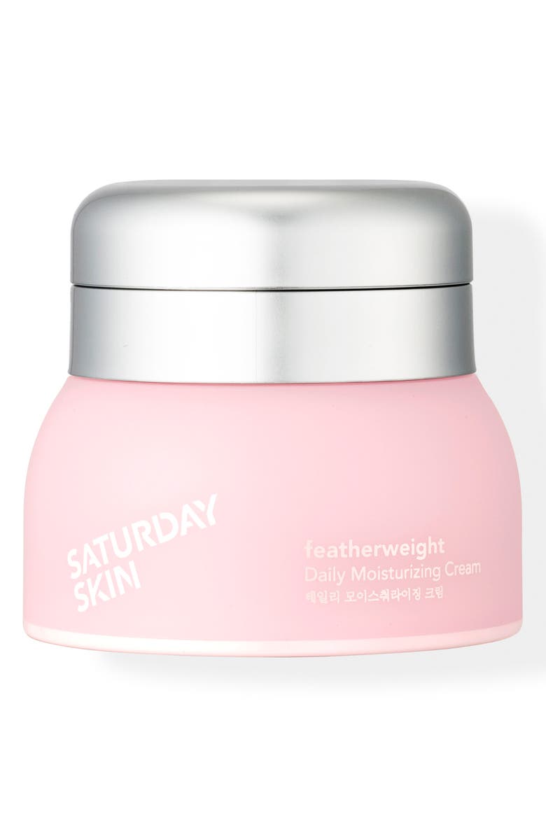 Saturday Skin Featherweight Daily Moisturizing Cream, Main, color, 