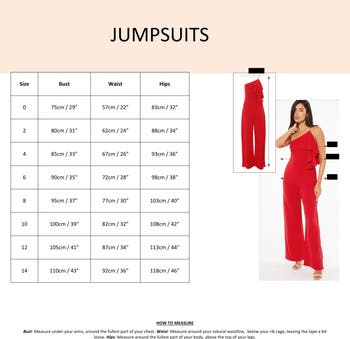 Scuba Crepe Jumpsuit with Gold Buckle