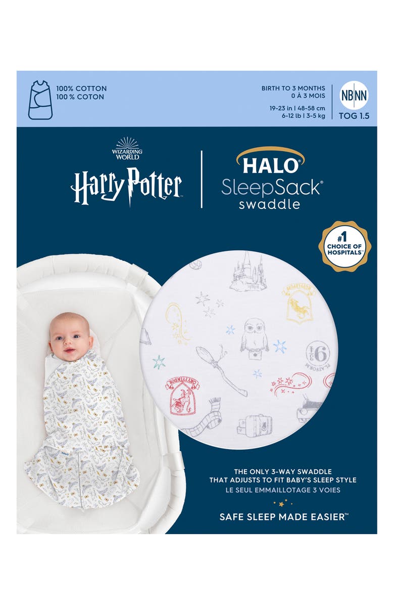 HALO SleepSack<sup>™</sup> Swaddle, Alternate, color, Harry Potter Enchanted