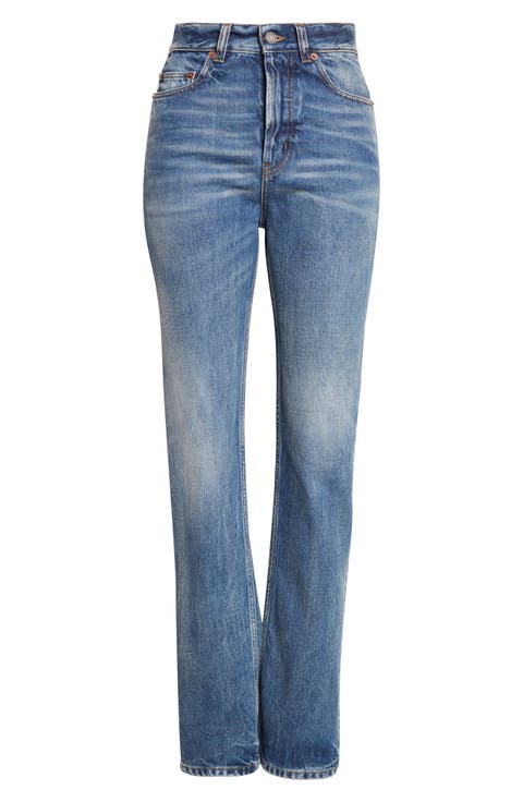 '90s High Waist Slim Fit Jeans (50s Blue)