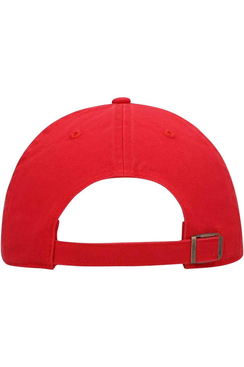 Men's '47 Scarlet San Francisco 49ers Clean Up Legacy Adjustable Hat, Alternate, color, Scarlet