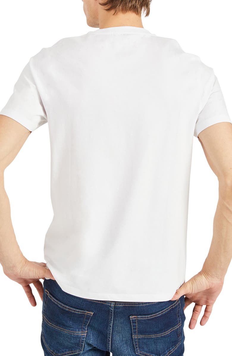 Ben Sherman Painted Jacks Graphic Tee, Alternate, color, 