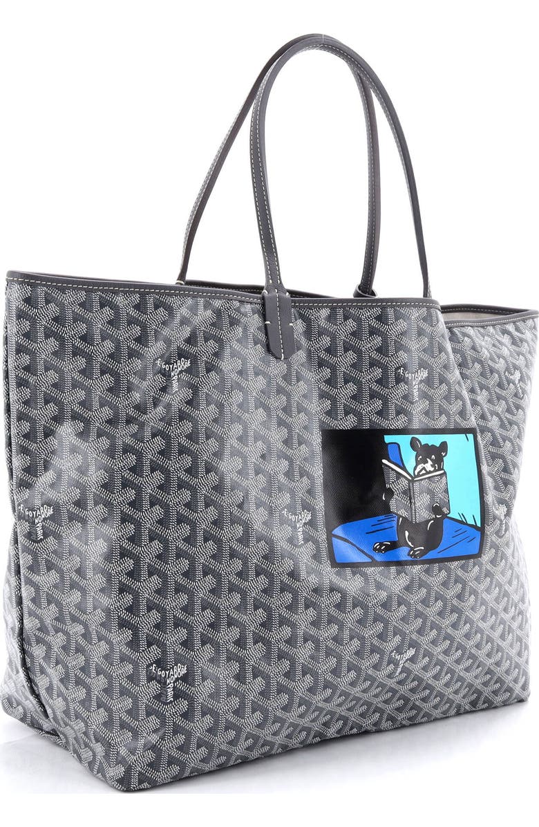Pre-Owned Goyard Saint Louis Tote Printed Coated Canvas GM, Alternate, color,