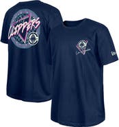 New Era Navy LA Clippers Glow-in-the-Dark T-Shirt