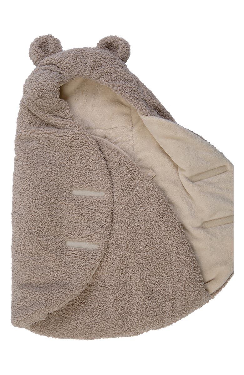7 A.M. Enfant Nido Teddy Wrap Swaddle, Alternate, color, Oatmeal