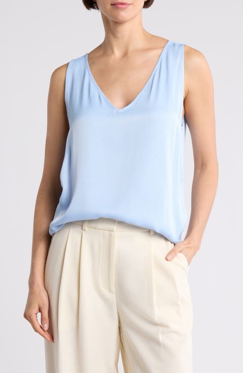 Double V-Neck Tank