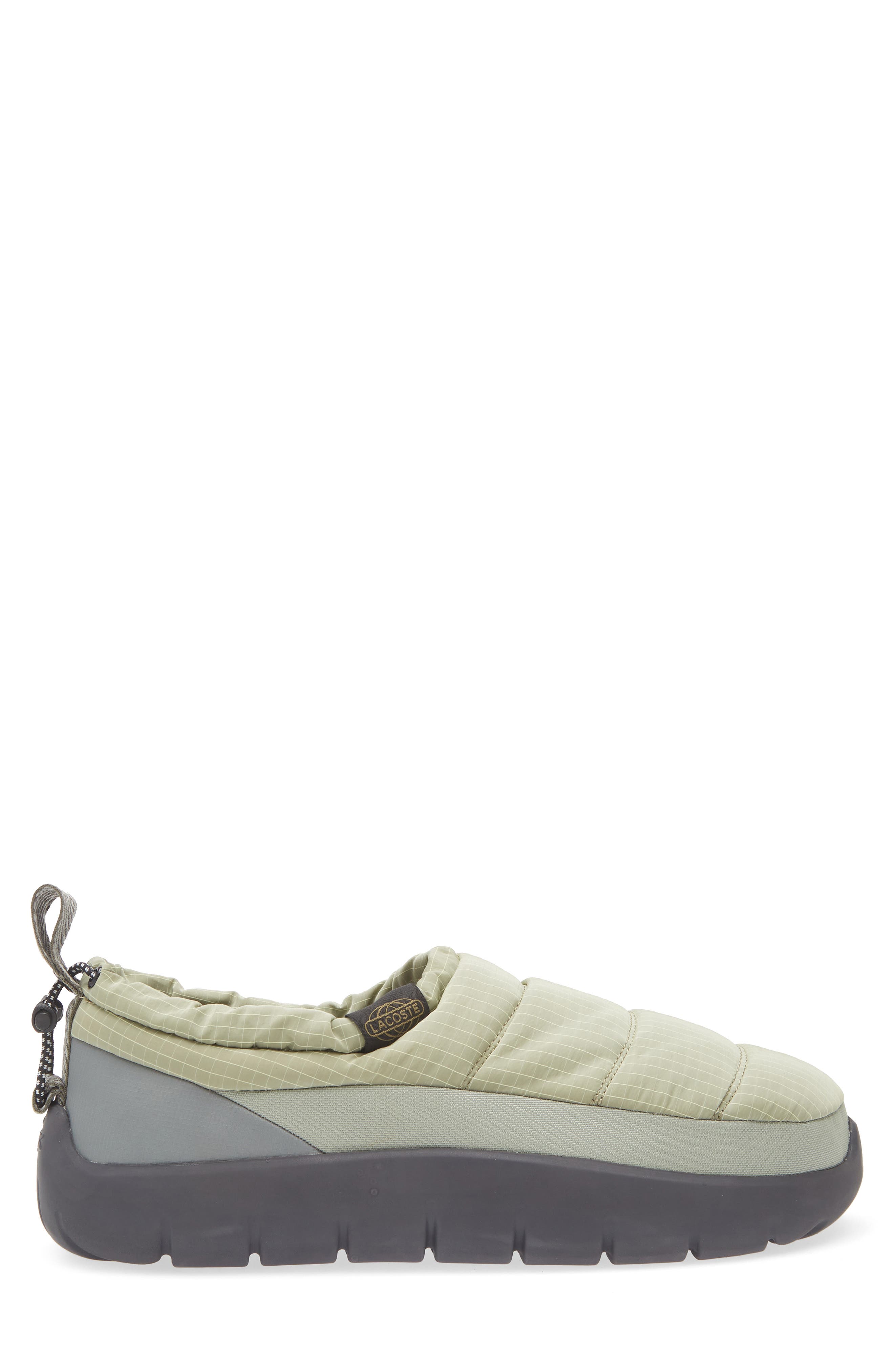 Lacoste Serve 2 Slipper, Alternate, color, Light Green/ Dark Grey