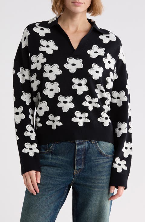 Daisy Jacquard Polo