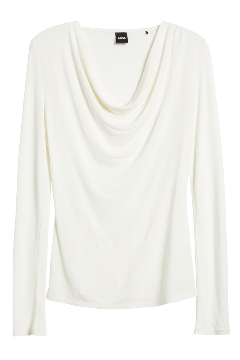 Eseyana Cowl Neck Top, Alternate, color, OPEN WHT