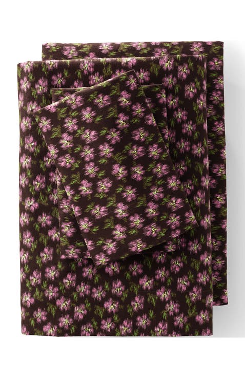 5oz Velvet Flannel Plaid Sheets