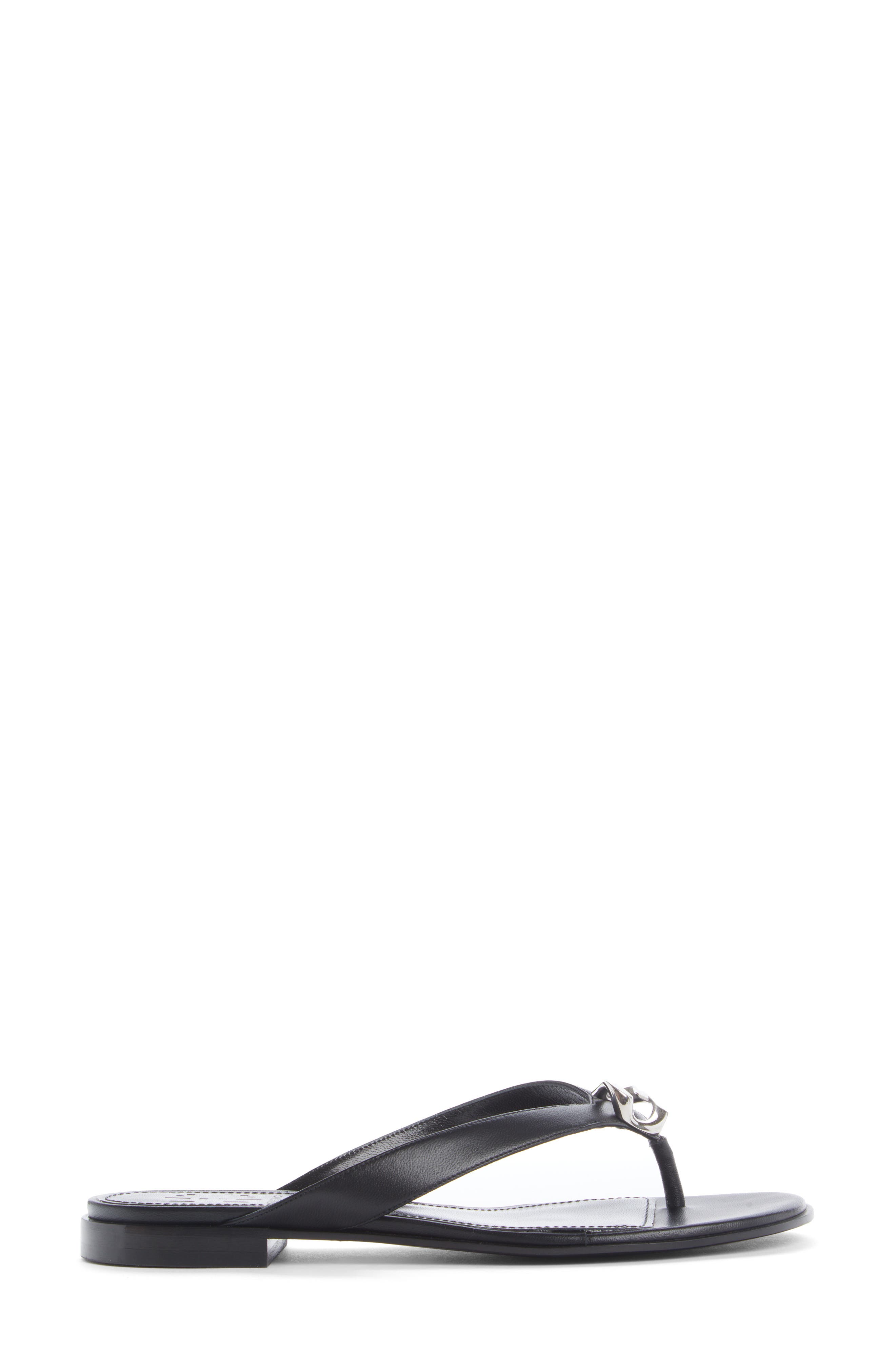 Givenchy G Chain Flip Flop, Alternate, color, 