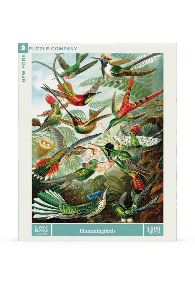 Hummingbirds 1000 Piece Puzzle, Main, color, No Color