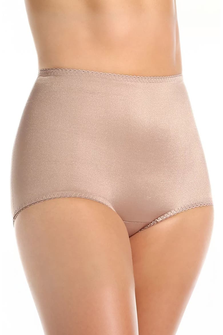 Light Shaping Tummy Control Panty, Alternate, color, Mocha
