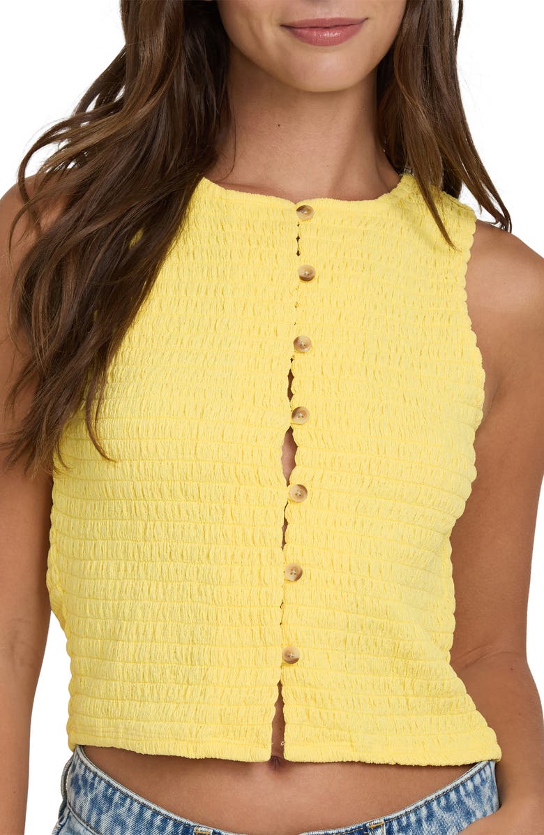 Billabong Kelsey Button-Up Sleeveless Top, Alternate, color, Sundress