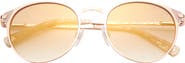 Ted Baker London 53mm Round Sunglasses
