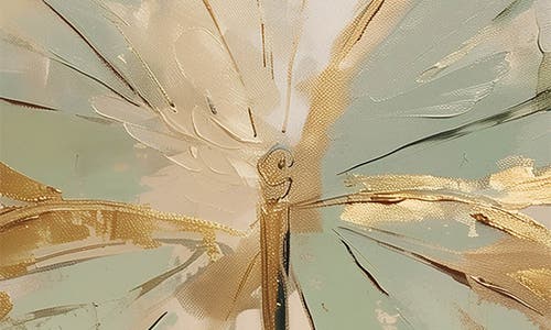Wynwood Studio Sage Butterfly Canvas Wall Art In Green