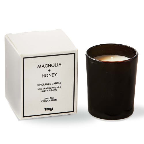 Tag Magnolia And Honey Scented Votive Candle Black Everyday Use In Black